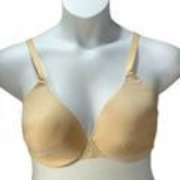 Bali DD36/80 Beige Full-Coverage Underwire Bra With Lace Detail - Picture 5 of 5